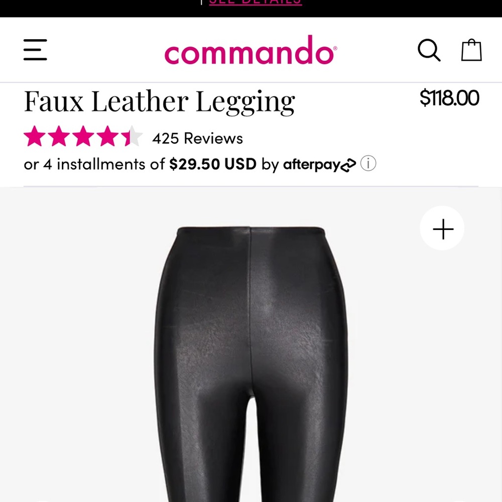 Excellent Condition, Commando High Rise Leggings. - image 3